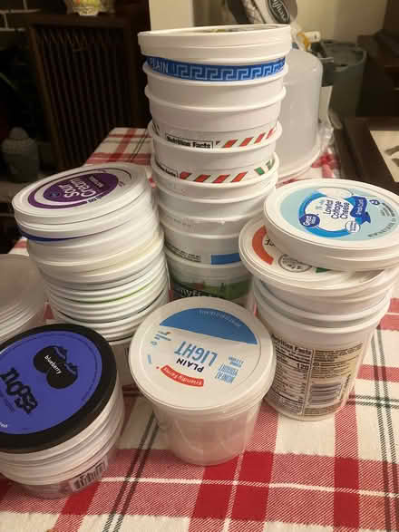 Photo of free plastic containers with lids (Southwest Palatine) #1