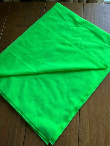 Photo of free Large piece for neon green fabric (Manor castle, S2) #1