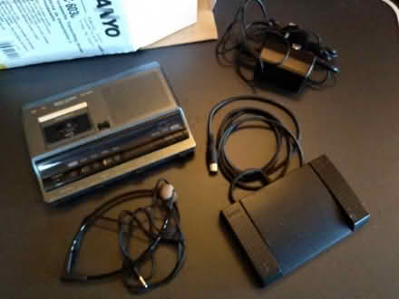 Photo of free Sanyo Transcribing System - for listening to microcassetes (West Bridgford NG2) #2