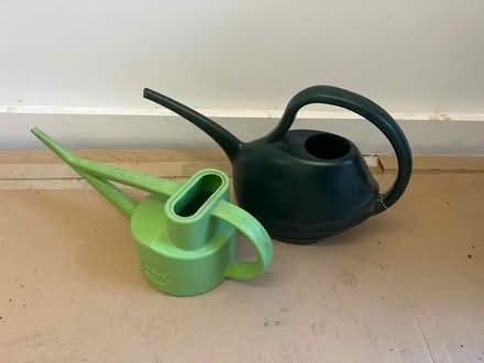 Photo of free Two small plastic watering cans (W4 Chiswick) #1