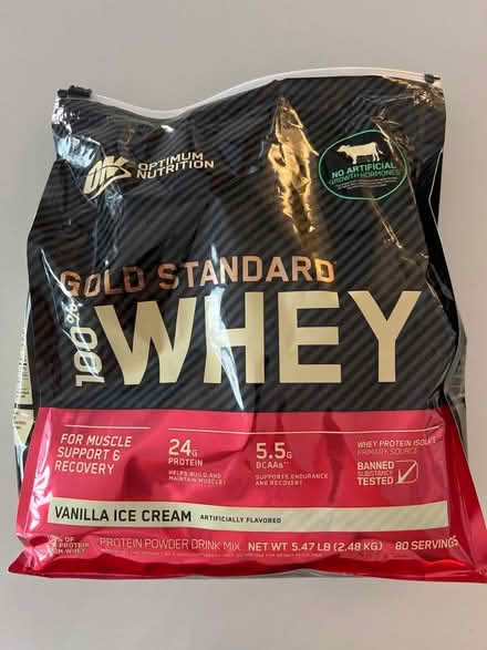 Photo of free Vanilla Ice Cream Whey Protein (Washing) #1