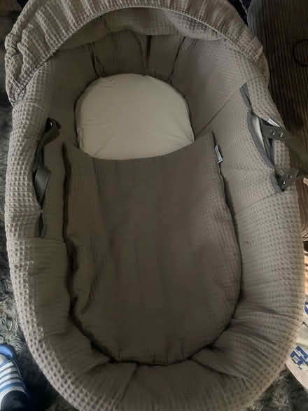 Photo of free Moses basket and rocking stand (Shrewsbury) #2
