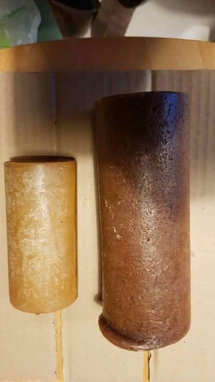 Photo of free 2 large candles with burnt out wicks (Trinity EH5) #1