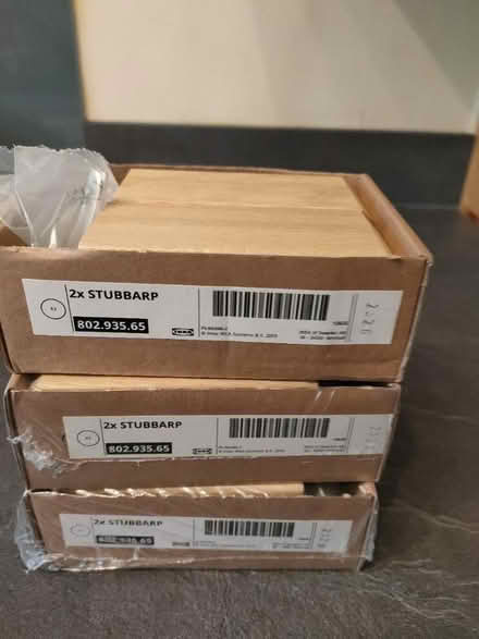 Photo of free 6 x IKEA Stubbarp Wooden Legs (Saltney, Chester) #1
