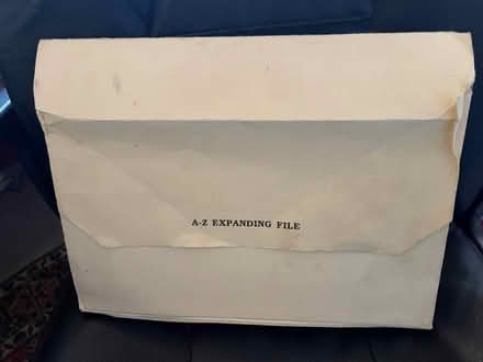 Photo of free A-Z expanding file (Tunbridge Wells N. TN4) #2