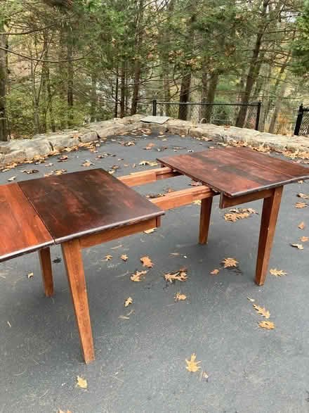 Photo of free Drop leaf table with additonal lead (Near Weston town center) #2