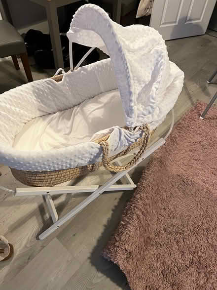 Photo of free Moses basket and stand (St athan CF62) #1