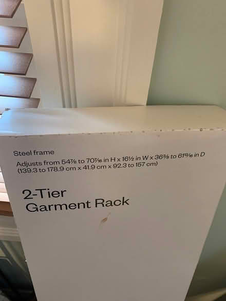 Photo of free 2-Tiered garnet rack (Davis square) #2