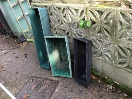 Photo of free 4 Large plastic plant troughs. (Stretton DE55) #2