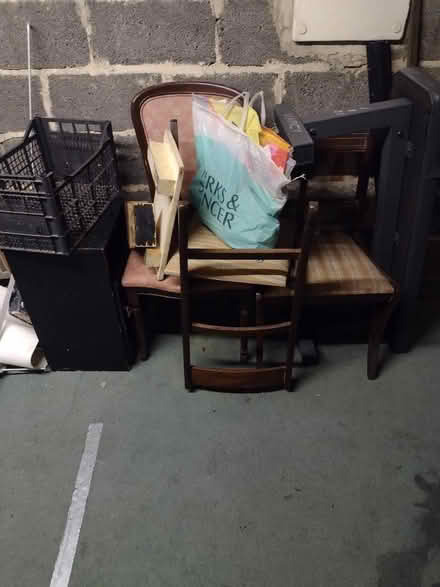 Photo of free Wooden Shelf + Sundry Items (Saville Park HX1) #4