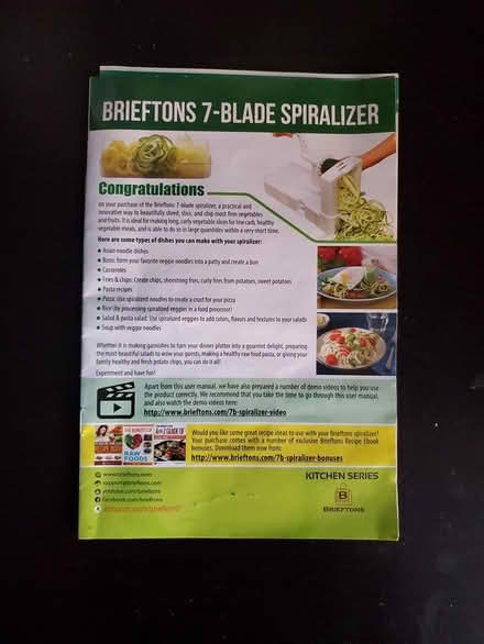 Photo of free Spiralizer (Taunton) #2