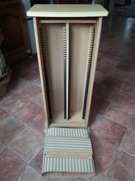Photo of free CD tower with broken shutter (Cheadle Hulme SK8) #1