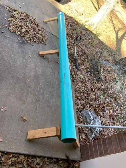 Photo of free Snowboard rail / large pvc pipe (Chesterfield) #1