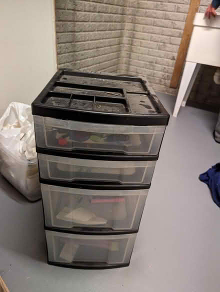 Photo of free 4 drawers plastic unit (North Reston) #1