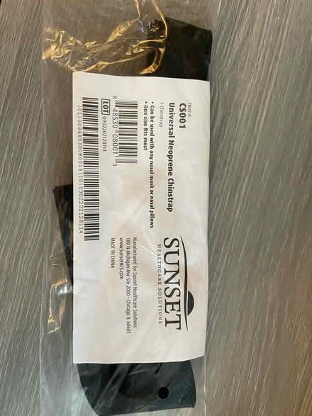 Photo of free CPAP Chin Strap (Troy) #1