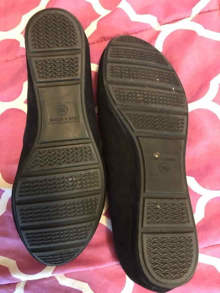 Photo of free Black Suede Pumps (Petworth) #3