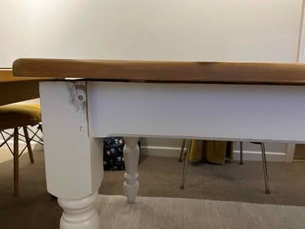 Photo of free Old heavy solid table - needs tlc (Paulton BS39) #2
