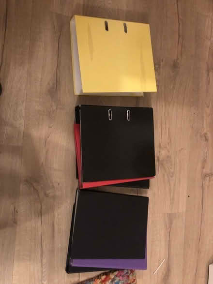 Photo of free Lever arch and ring binder folders (Hitchin SG4) #1
