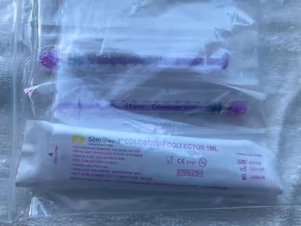 Photo of free Colostrum collecting kit (Maidstone ME15) #1