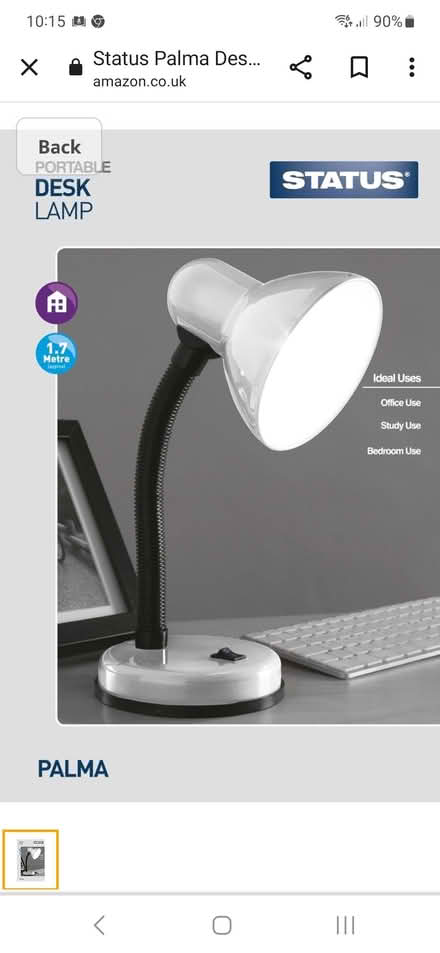 Photo of Desk lamp (Bishops Stortford CM23) #1
