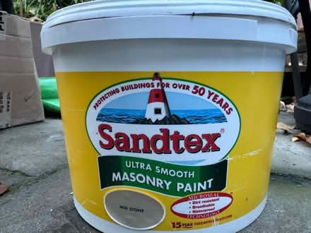 Photo of free Sandtex masonry paint - Mid Stone (SE15 Peckham) #1