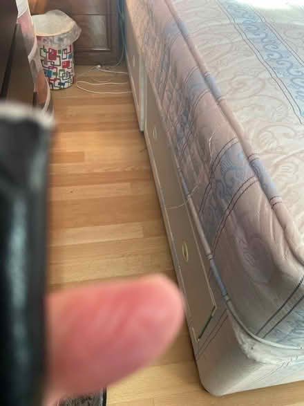 Photo of free Kingsize 2 drawer Divan and mattress (E9) #2