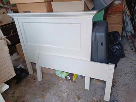 Photo of free Complete Single Wood Bed Frame (Canton CF11) #1