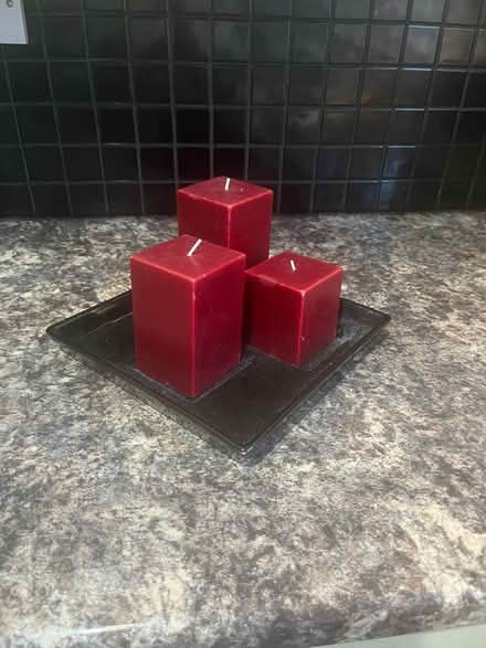 Photo of free Set of 3 candles (baguley M23) #1
