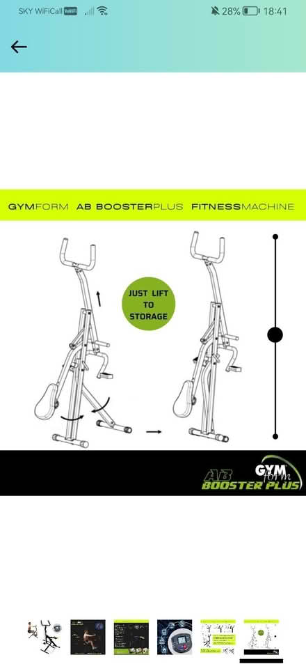 Photo of free GYMFORM Workout Machine (dunbar) #2