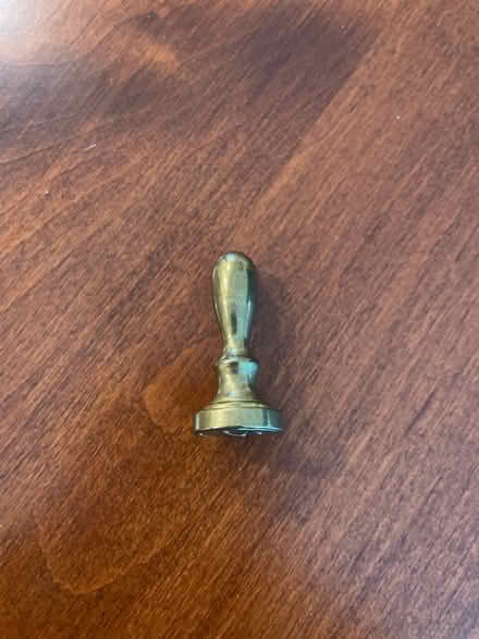 Photo of free Wax seal - letter V (Cupertino) #1