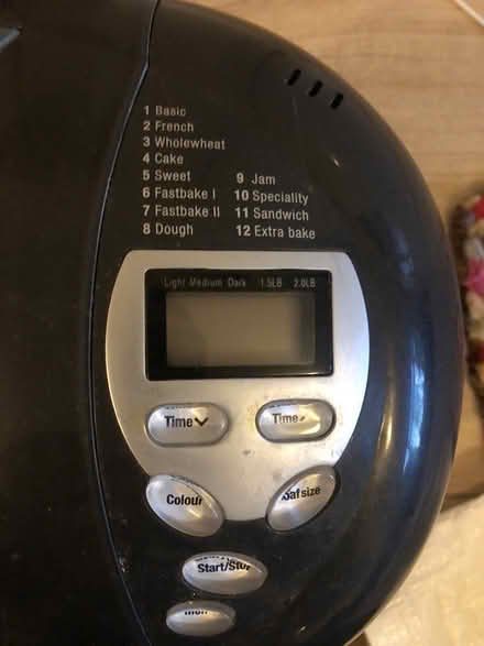 Photo of free Bread maker (needs repair) (Hitchin SG4) #2