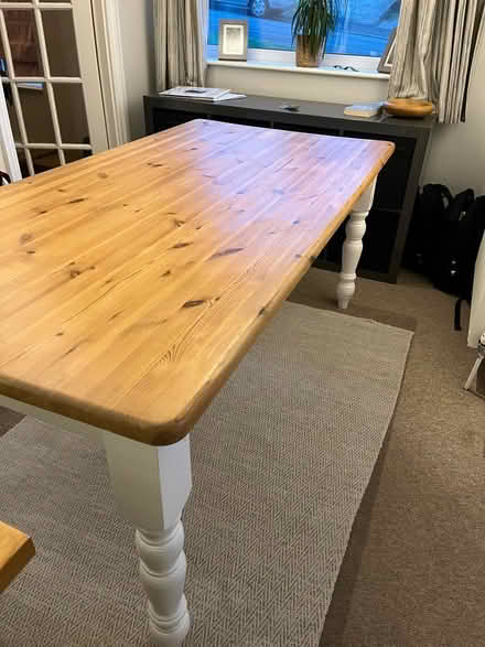 Photo of free Old heavy solid table - needs tlc (Paulton BS39) #3