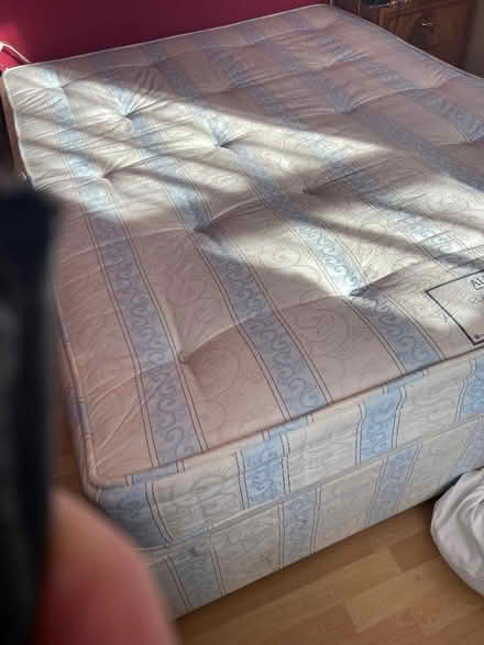 Photo of free Kingsize 2 drawer Divan and mattress (E9) #1