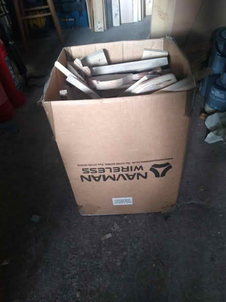 Photo of free 2 boxes of wood offcuts and letters, hearts and flowers etc. (Wellington TF1) #2