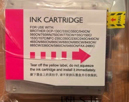 Photo of free Brother Compatible Inkjet Cartridges (Worlingham NR34) #1