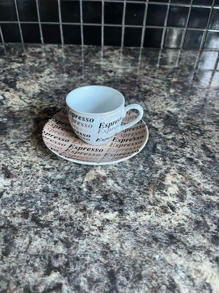 Photo of free Espresso cup and saucer (baguley M23) #1