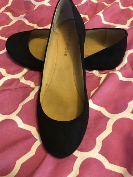 Photo of free Black Suede Pumps (Petworth) #4