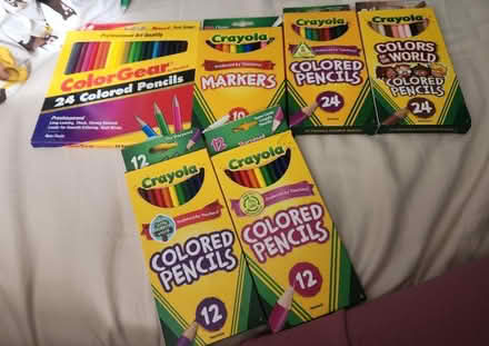 Photo of free New colored pencils & markers (Central Aurora) #1