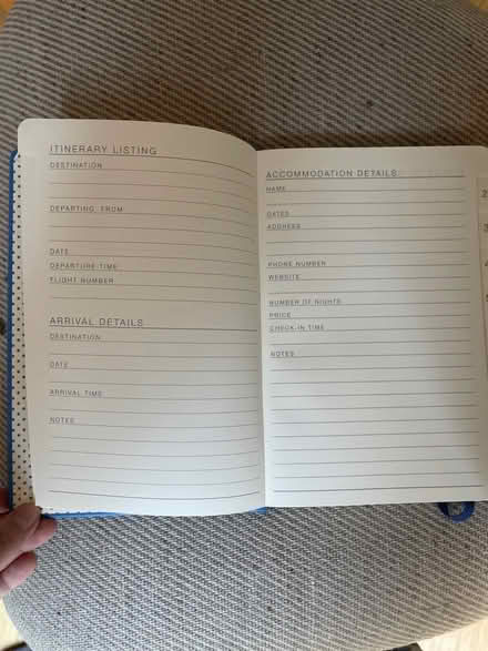 Photo of free Travel journal from Paperchase (SW16) #3