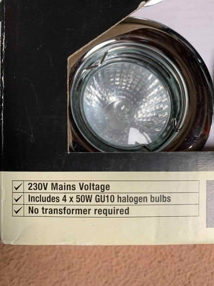 Photo of free FIXED 240v DOWNLIGHTS (Tupsley HR1) #2