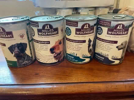 Photo of free Millie’s wolfheart dog food (cans) (Stoke Newington N16) #1