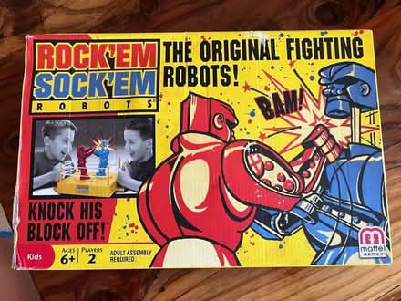 Photo of free Rock ‘em Sock ‘em Robots (West San Jose) #1