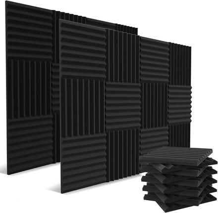 Photo of acoustic foam wall panels (Sheffield centre) #2