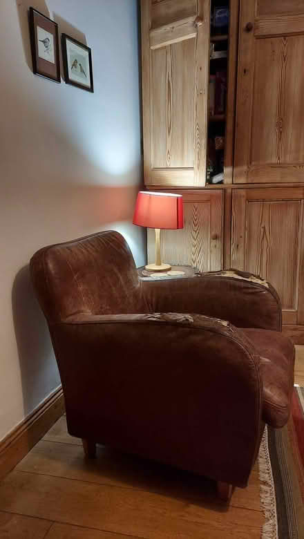 Photo of free Leather armchair (Twerton) #4