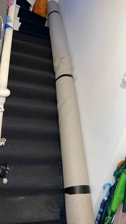 Photo of free Large navy blue carpet (East london) #1