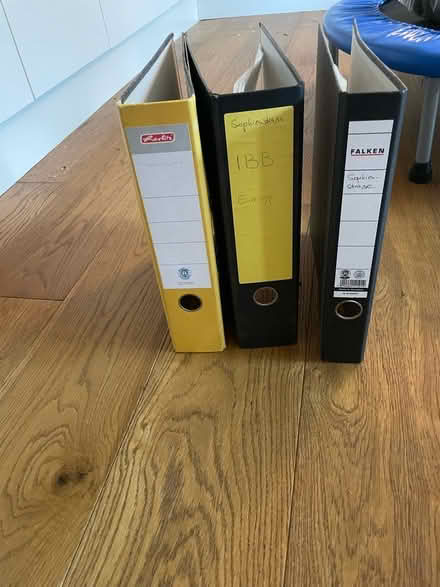 Photo of free Three folders (South Hampstead, NW6) #1