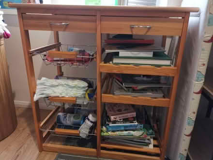 Photo of free Bamboo kitchen utility trolley (S6, Hillsborough) #1
