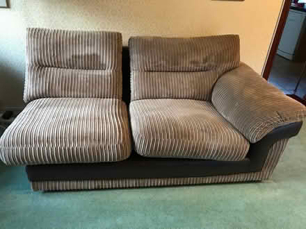 Photo of free Sofa and pouffe (Kenley CR8) #2