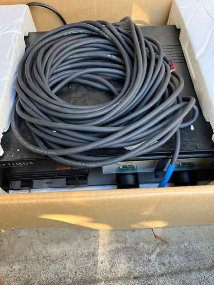 Photo of free Stereo Public Address Amp (Maxwell Park) #2