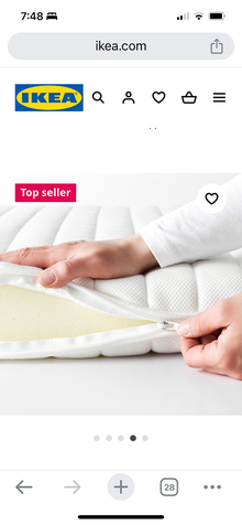 Photo of free Memory Foam Mattress Topper - King (Newtown Square,PA) #4